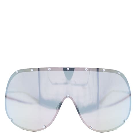 rose lens shield sunglasses